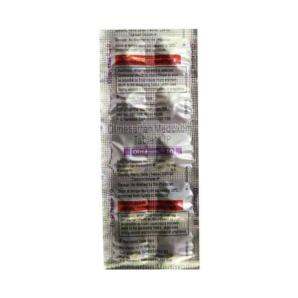 Olmezest 10mg Tablet 10'S