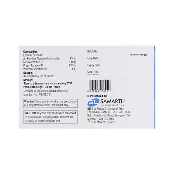 Aldopam 500mg Injection 20ml