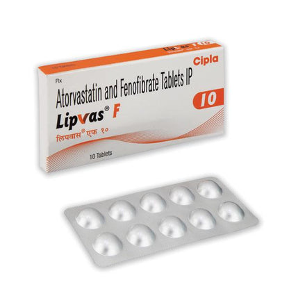 LIPVAS F Tablet 10's