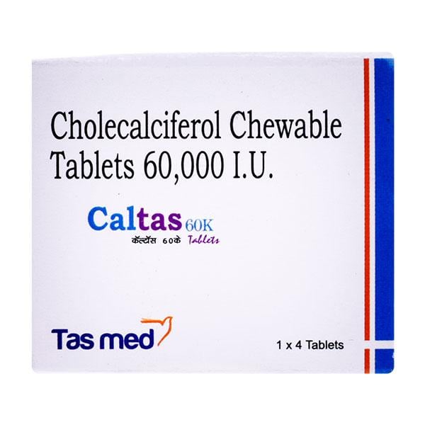 CALTAS 60000IU Tablet 4's