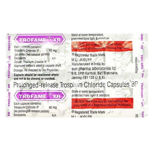 Trofame XR Capsule 10'S