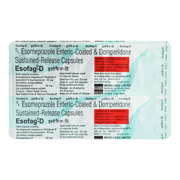 Esofag D Capsule 10'S