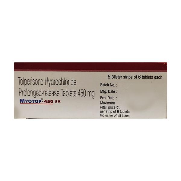 Myotop SR 450mg Tablet 6'S