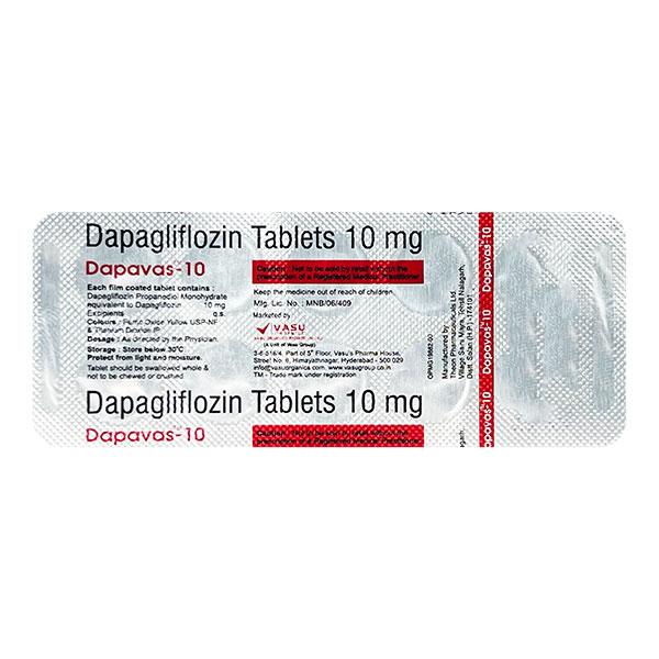 DAPAVAS 10 Tablet 10's