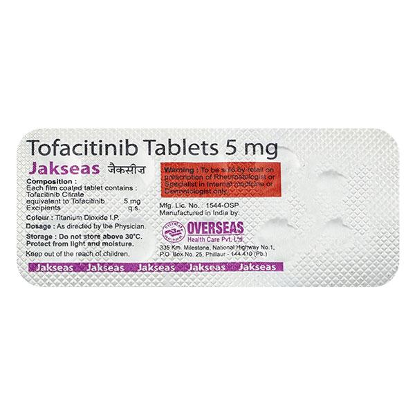 JAKSEAS 5 Tablet 10's - Global Surgicals