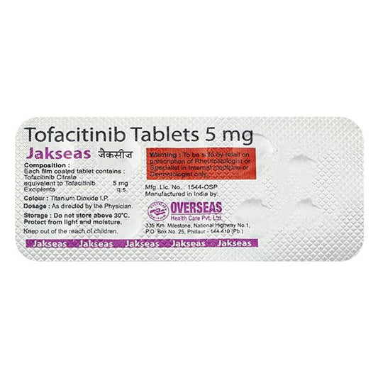 JAKSEAS 5 Tablet 10's - Global Surgicals