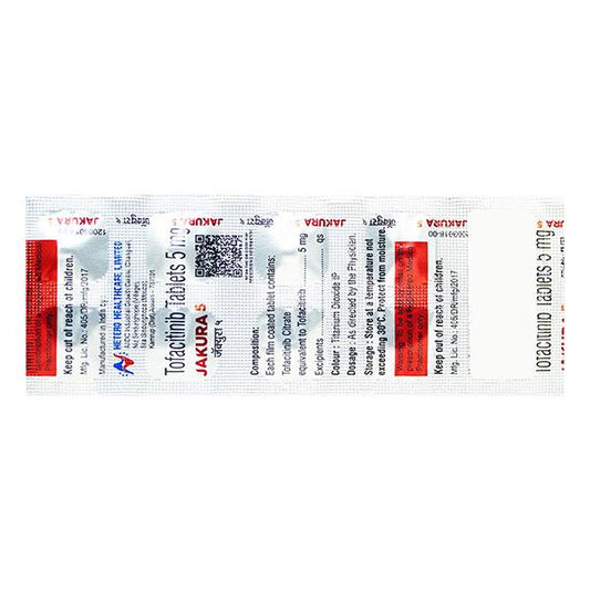 JAKURA 5 Tablet 10's - Global Surgicals