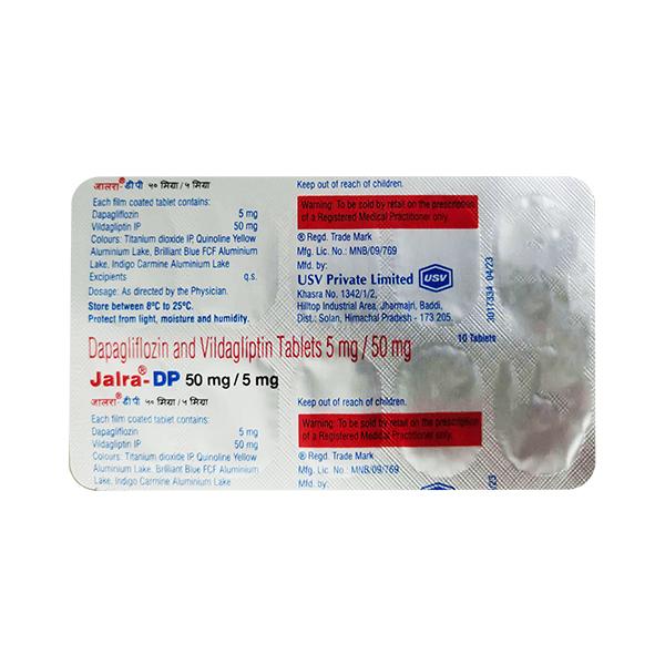 JALRA DP 50/5mg Tablet 10's - Global Surgicals