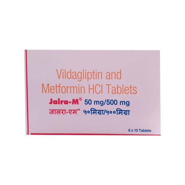 Jalra M 50/500mg Tablet 10'S - Global Surgicals