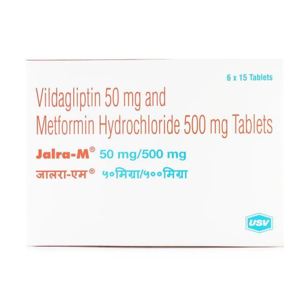 Jalra - M 50/500mg Tablet 15's - Global Surgicals