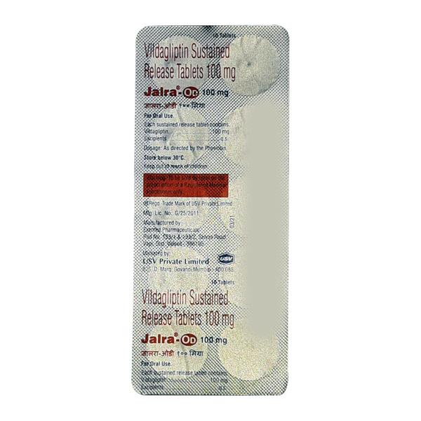 JALRA OD 100mg Tablet 10's - Global Surgicals