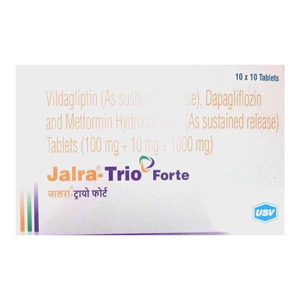JALRA TRIO FORTE Tablet 10's - Global Surgicals
