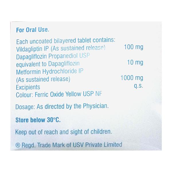JALRA TRIO FORTE Tablet 10's - Global Surgicals