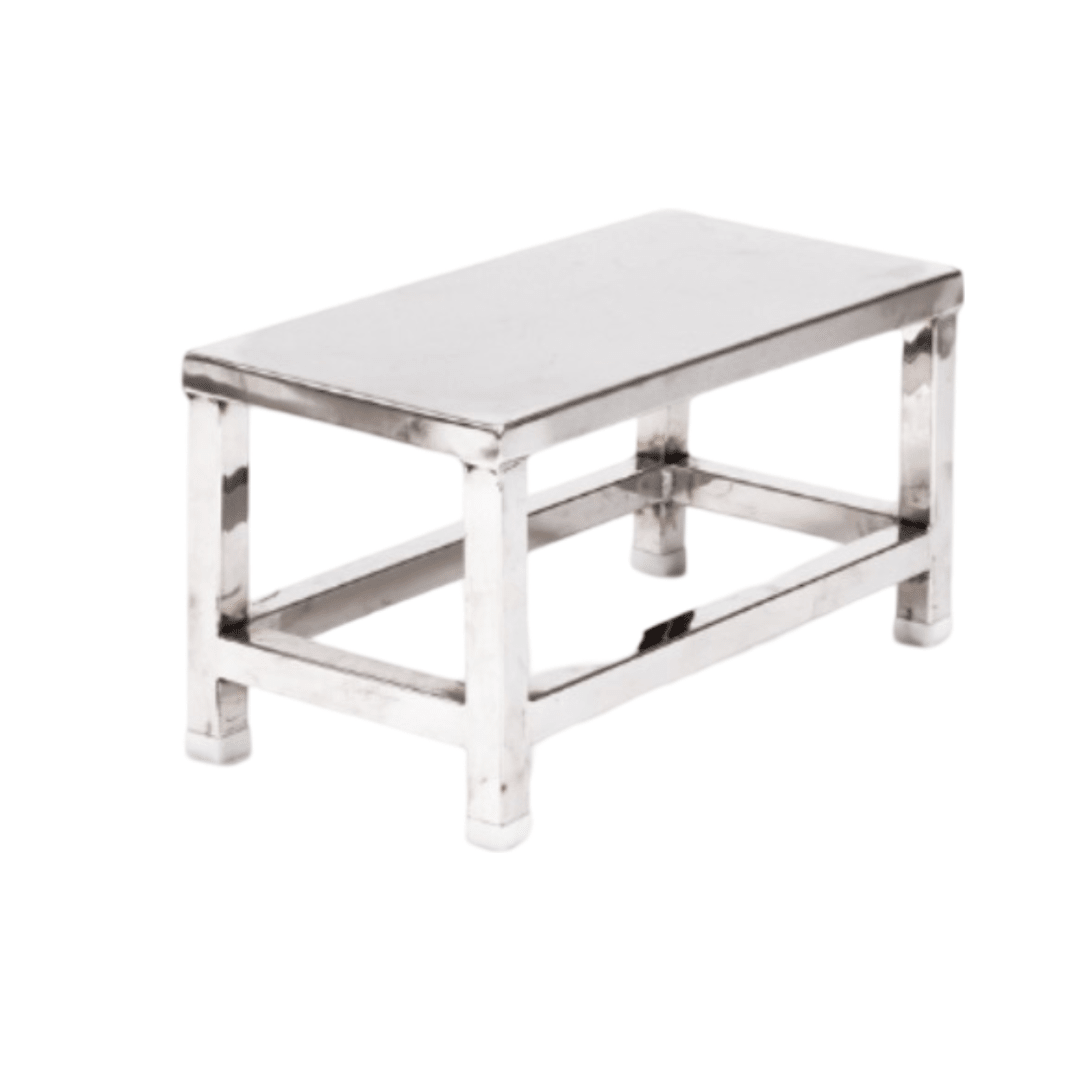 Janani Step Stool Single SS - Global Surgicals