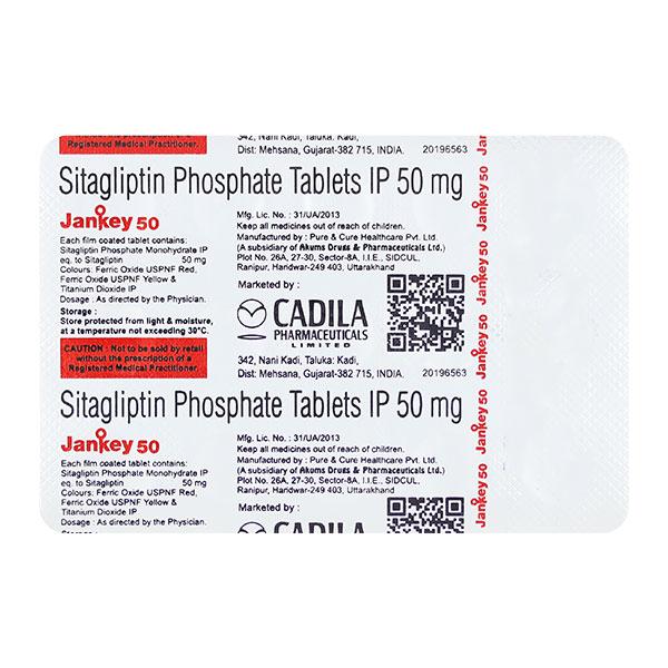 JANKEY 50 Tablet 15's - Global Surgicals