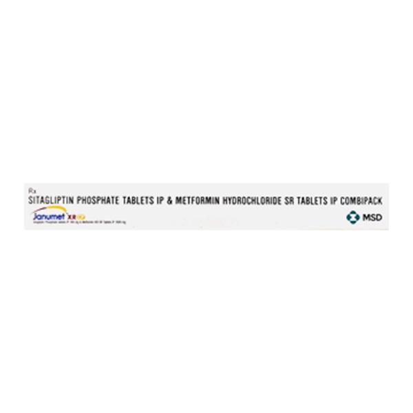 Janumet XR CP 100/1000mg Combipack Tablet 7'S - Global Surgicals