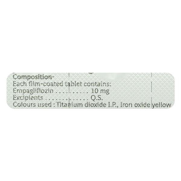Jardiance 10mg Tablet 10'S - Global Surgicals