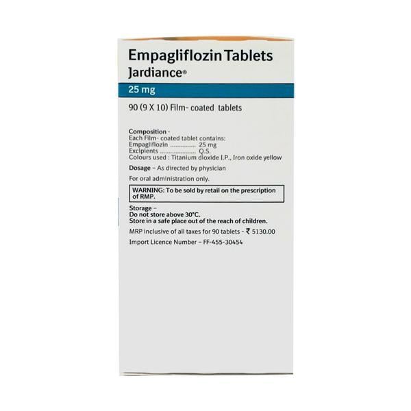 Jardiance 25 Tablet 10'S - Global Surgicals