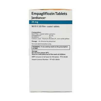 Jardiance 25 Tablet 10'S - Global Surgicals