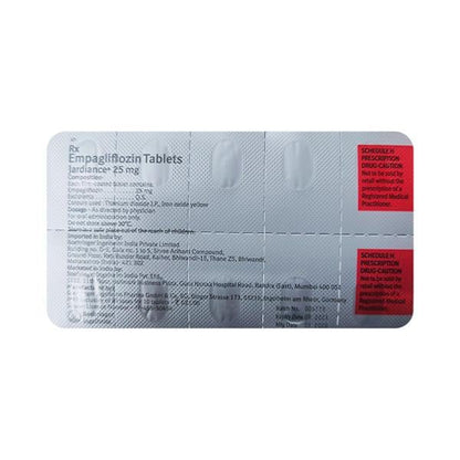 Jardiance 25 Tablet 10'S - Global Surgicals
