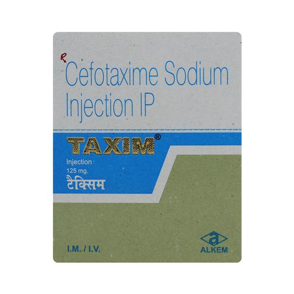 Taxim 125mg Injection 1's