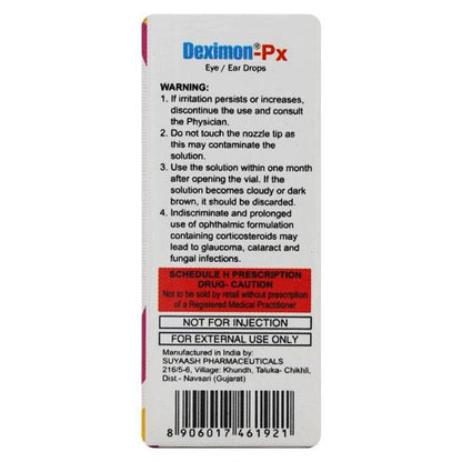 DEXIMON PX Eye/Ear Drops 5ml