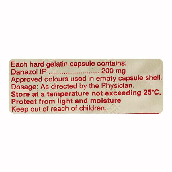 Danogen 200mg Capsule 10'S