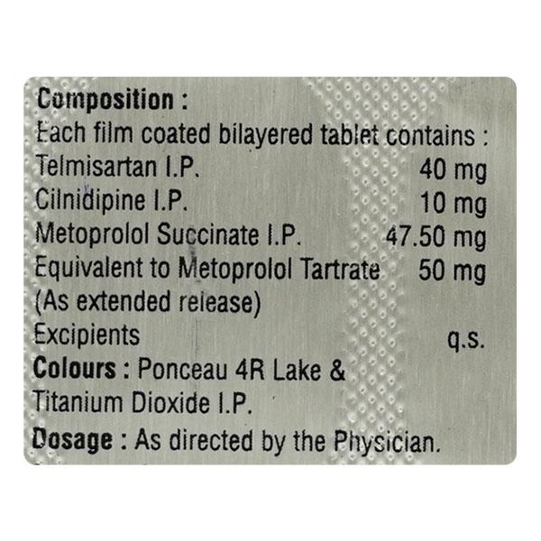 TELMA LNB 50 Tablet 10's