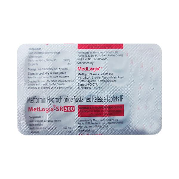 METLOGIX SR 500 Tablet 10's