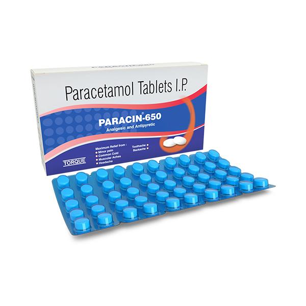 Paracin 650mg Tablet 10'S
