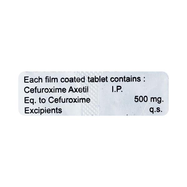 FUROXTER 500 Tablet 10's