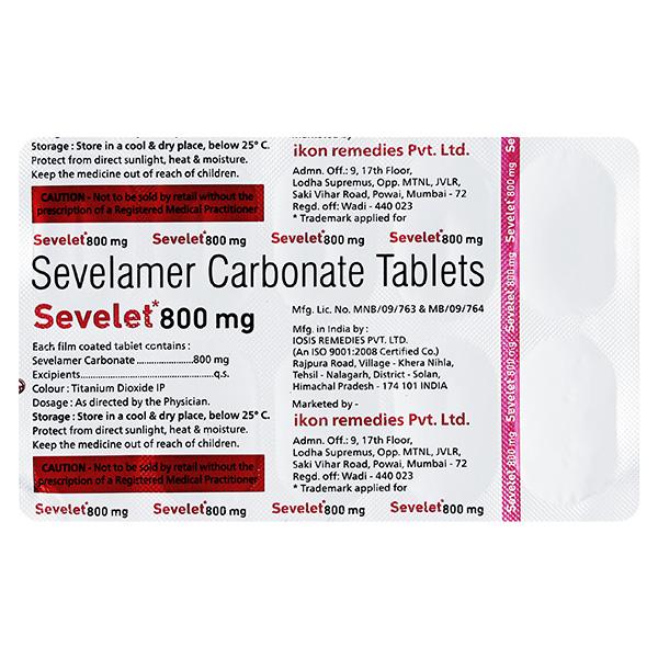 SEVELET 800 Tablet 10's