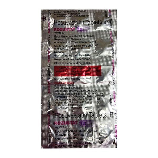 ROZUSTAT 10 Tablet 15's