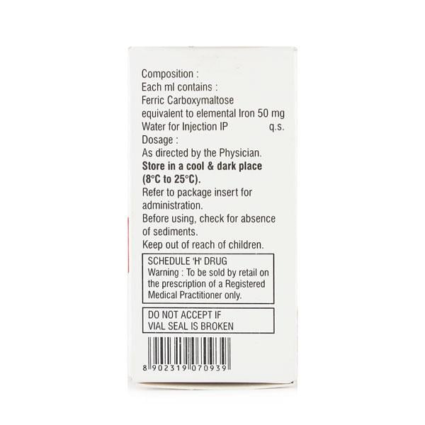 Orofer Fcm Injection 10ml