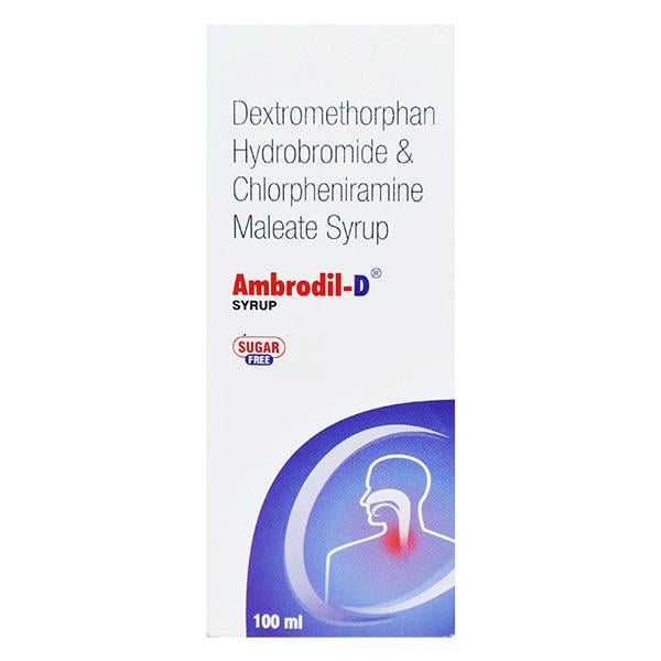 Ambrodil D Sugar Free Syrup 100ml