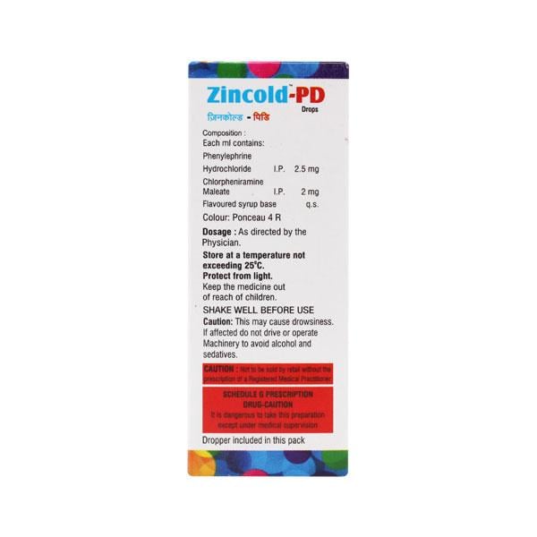 Zincold PD Drops 15ml