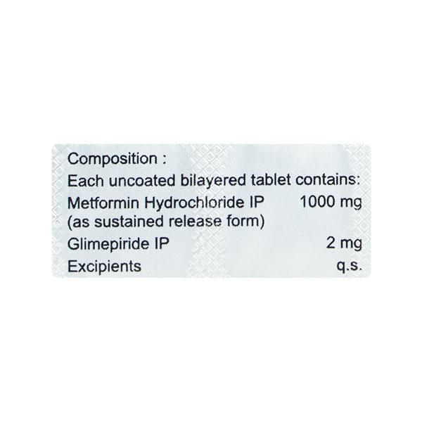 APRIGLIM MF 2mg Tablet 15's