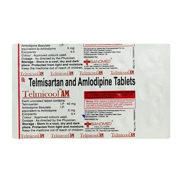 TELMICOOL AM Tablet 15's