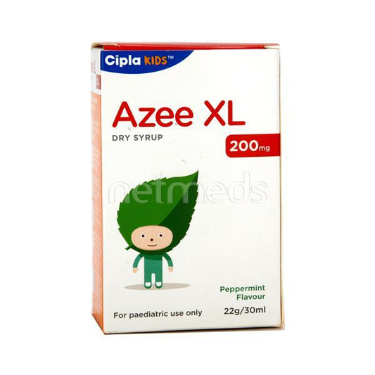 Azee XL 200mg Peppermint Flavour Dry Syrup 30ml