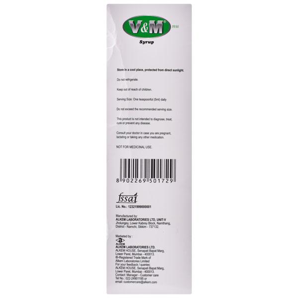 V & M Mango Flavour Syrup 200ml