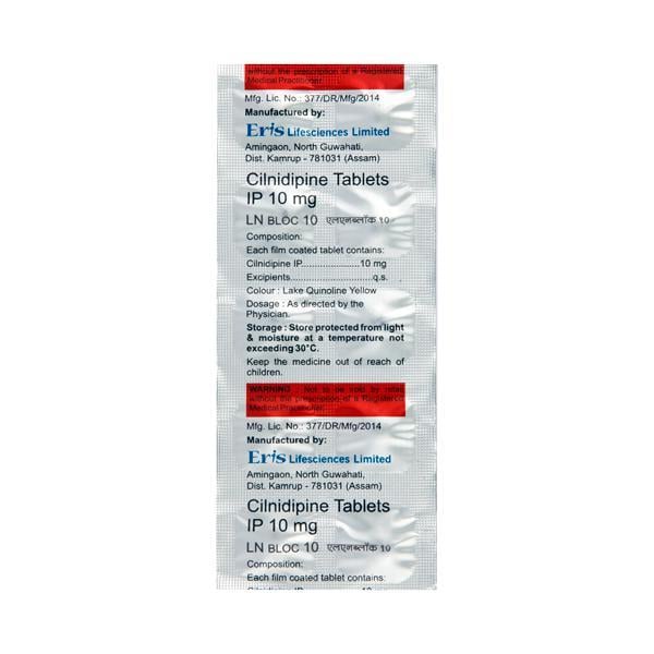 Lnbloc 10mg Tablet 10'S