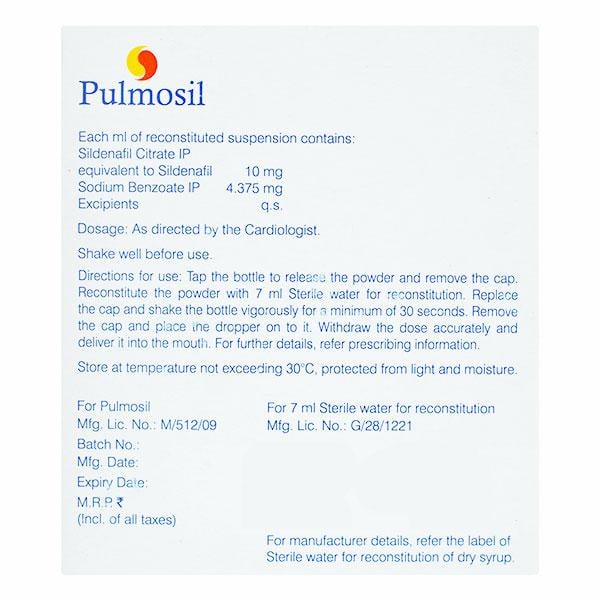 Pulmosil Oral Suspension 10ml