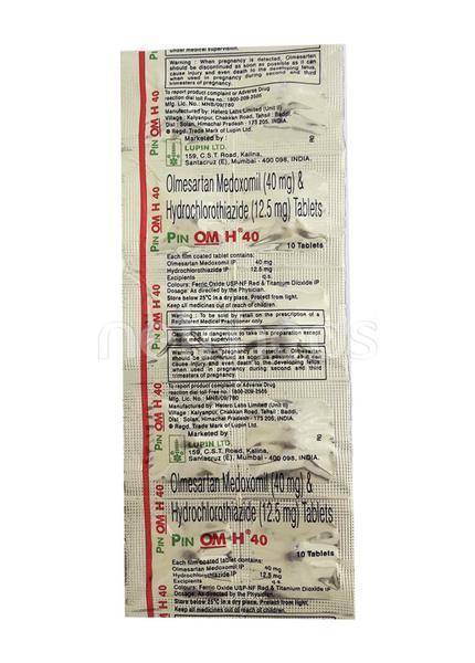 Pinom H 40mg Tablet 10'S