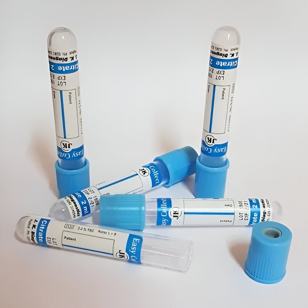 J.K. Diagnostic 3.2% Sodium Citrate 2ml Blood Collection Tube - Global Surgicals