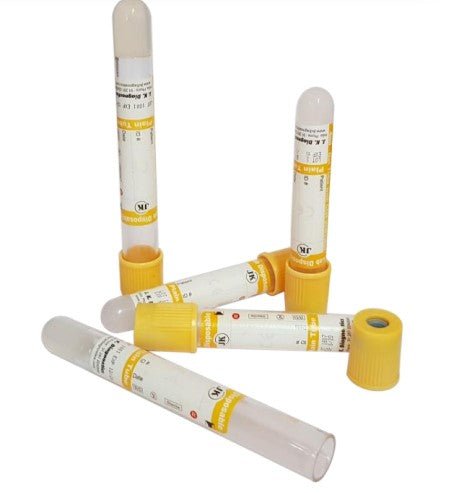 J.K. Diagnostic SST Clot Activator with Gel Non Vacuum Blood Collection Tube - Global Surgicals