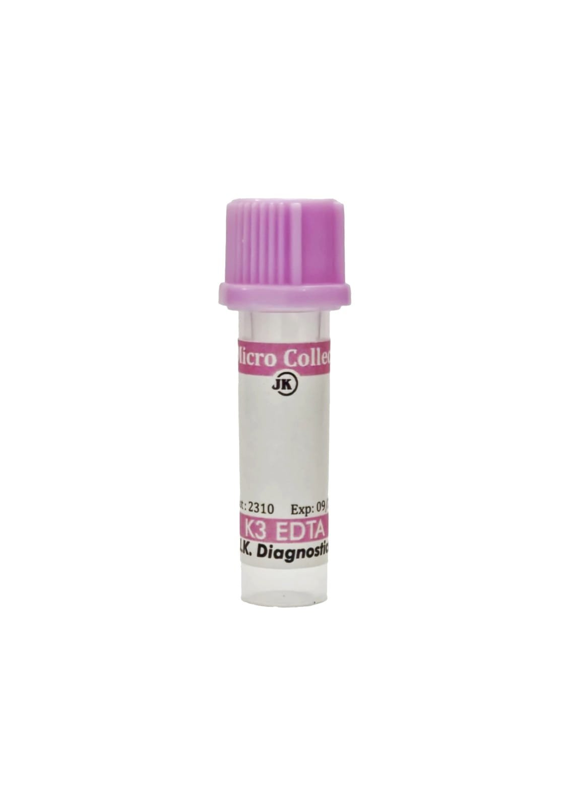 J.K. Diagnostics Paediatric K3 EDTA 0.5ml Blood Collection Tube - Global Surgicals