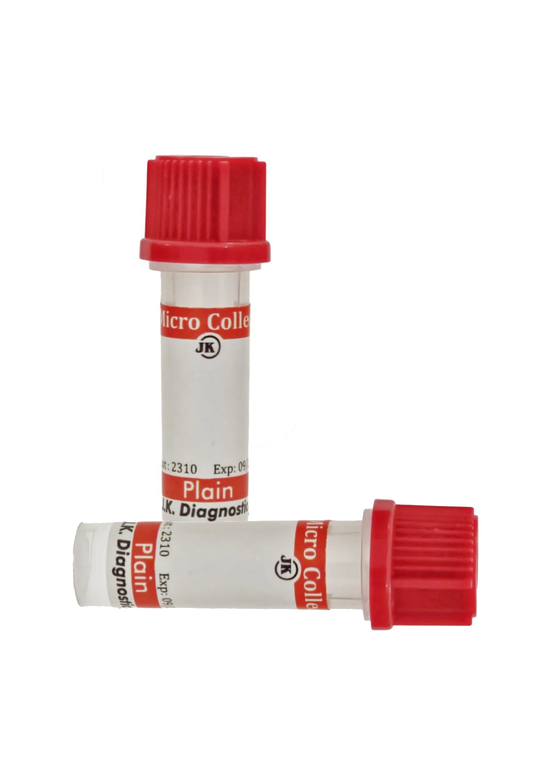 J.K. Diagnostics Paediatric Plain 0.5ml Blood Collection Tube - Global Surgicals