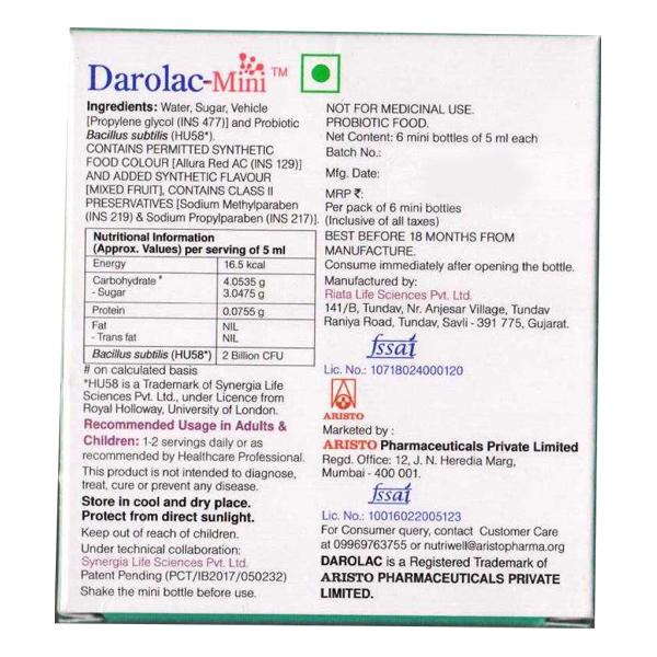 DAROLAC MINI Liquid 5ml