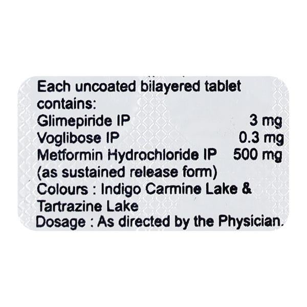 VOLICURE TRIO 3/0.3mg Tablet 15's