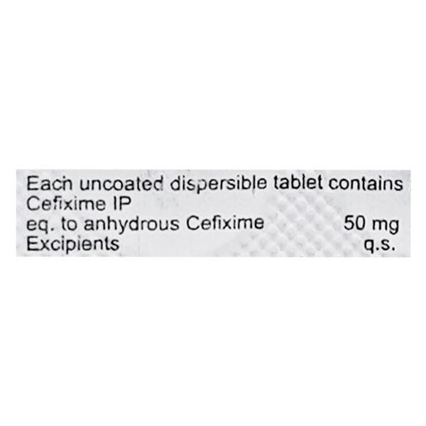 Mahacef 50mg Tablet 10'S